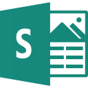 پیش‌نمایش فایل sway از پک لوگوهای مایکروسافت