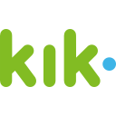 پیش‌نمایش فایل kik از پک لوگوی شبکه های اجتماعی