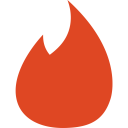 پیش‌نمایش فایل tinder-7 از پک لوگوی شبکه های اجتماعی