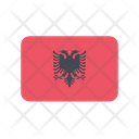 پیش‌نمایش فایل albania-al-3196373 از پک پرچم ها