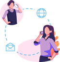 پیش‌نمایش فایل people-communicating-via-internet-6921290 از پک خدمات مشتری