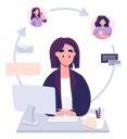 پیش‌نمایش فایل online-meeting-conducted-by-employees-11472886 از پک روانشناسی