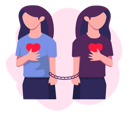 پیش‌نمایش فایل positive-woman-holding-heart-11472889 از پک روانشناسی
