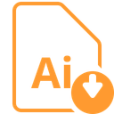 پیش‌نمایش فایل file-ai-download-adobe-design-document-illustrator از پک فایل ها