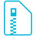 پیش‌نمایش فایل file-zip-archive-document-rar-winrar-winzip از پک فایل ها