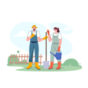 پیش‌نمایش فایل couple-doing-farming-activity-6028851 از پک فعالیت کشاورزی