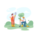پیش‌نمایش فایل farmer-couple-planting-a-tree-in-the-fields-6028867 از پک فعالیت کشاورزی