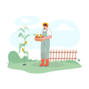 پیش‌نمایش فایل female-farmer-harvesting-fresh-corn-6028863 از پک فعالیت کشاورزی