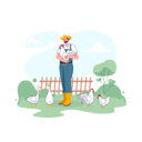 پیش‌نمایش فایل male-chicken-farmer-managing-poultry-6028864 از پک فعالیت کشاورزی
