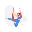 پیش‌نمایش فایل woman-doing-yoga-ballet-exercise-6137973 از پک فعالیت های ورزشی