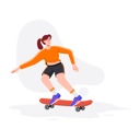 پیش‌نمایش فایل woman-riding-skateboard-6137984 از پک فعالیت های ورزشی