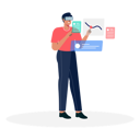 پیش‌نمایش فایل man-doing-business-analytics-using-vr-technology-6158075 از پک واقعیت افزوده و واقعیت مجازی