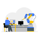 پیش‌نمایش فایل automated-production-line-6258329 از پک کارخانه