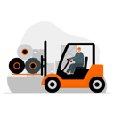 پیش‌نمایش فایل forklift-lifting-weight-6258341 از پک کارخانه
