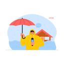پیش‌نمایش فایل male-journalist-giving-rainy-and-flood-live-news-6271198 از پک روزنامه نگار