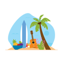 پیش‌نمایش فایل beach-camping-6275520 از پک فعالیت ساحلی