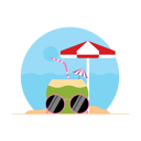 پیش‌نمایش فایل beach-drink-6275550 از پک فعالیت ساحلی