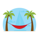 پیش‌نمایش فایل beach-hammock-6275508 از پک فعالیت ساحلی