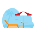 پیش‌نمایش فایل beach-umbrella-chair-sitting-6275543 از پک فعالیت ساحلی