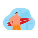 پیش‌نمایش فایل boy-going-for-surfing-with-surfboard-6275547 از پک فعالیت ساحلی