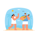 پیش‌نمایش فایل boy-playing-guitar-at-beach-for-girlfriend-6275522 از پک فعالیت ساحلی