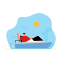 پیش‌نمایش فایل boy-riding-speedboat-at-beach-6275513 از پک فعالیت ساحلی