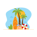 پیش‌نمایش فایل surfing-equipments-6275538 از پک فعالیت ساحلی