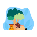 پیش‌نمایش فایل adventurer-in-jungle-6300261 از پک حیات وحش