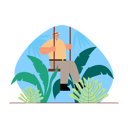 پیش‌نمایش فایل adventurer-swing-in-jungle-6300262 از پک حیات وحش