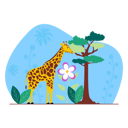 پیش‌نمایش فایل giraffe-6300278 از پک حیات وحش