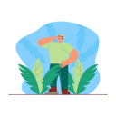 پیش‌نمایش فایل male-adventurer-in-jungle-6300265 از پک حیات وحش