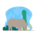 پیش‌نمایش فایل rhino-6300244 از پک حیات وحش