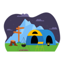 پیش‌نمایش فایل adventure-camping-tent-6342399 از پک اردو