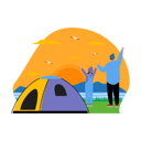 پیش‌نمایش فایل father-and-daughter-on-camping-6342407 از پک اردو