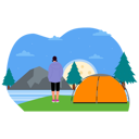 پیش‌نمایش فایل female-on-camp-6342409 از پک اردو