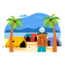پیش‌نمایش فایل man-on-camping-at-the-beach-6342403 از پک اردو