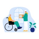 پیش‌نمایش فایل boy-helping-handicapped-man-6400752 از پک فعالیت اجتماعی