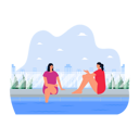 پیش‌نمایش فایل girls-talking-at-swimming-pool-6400738 از پک فعالیت اجتماعی