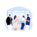 پیش‌نمایش فایل people-doing-party-in-office-6400715 از پک فعالیت اجتماعی