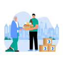 پیش‌نمایش فایل volunteer-giving-food-6400733 از پک فعالیت اجتماعی