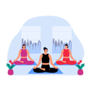 پیش‌نمایش فایل women-doing-yoga-6400719 از پک فعالیت اجتماعی