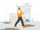 پیش‌نمایش فایل construction-worker-on-construction-site-6427332 از پک کارگر