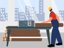 پیش‌نمایش فایل male-carpenter-working-on-machine-6427315 از پک کارگر