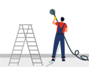پیش‌نمایش فایل male-cleaning-worker-with-cleaning-tool-6427320 از پک کارگر