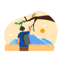 پیش‌نمایش فایل birdwatcher-6432550 از پک پرنده نگری