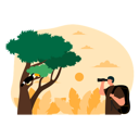پیش‌نمایش فایل boy-observing-bird-6432538 از پک پرنده نگری