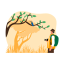 پیش‌نمایش فایل man-doing-bird-watching-6432569 از پک پرنده نگری