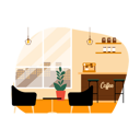 پیش‌نمایش فایل empty-coffee-cafe-6456062 از پک کافی شاپ