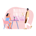 پیش‌نمایش فایل male-waiter-serving-to-customer-at-cafe-6456090 از پک کافی شاپ