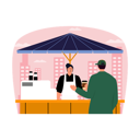 پیش‌نمایش فایل man-order-coffee-from-coffee-kiosk-6456069 از پک کافی شاپ